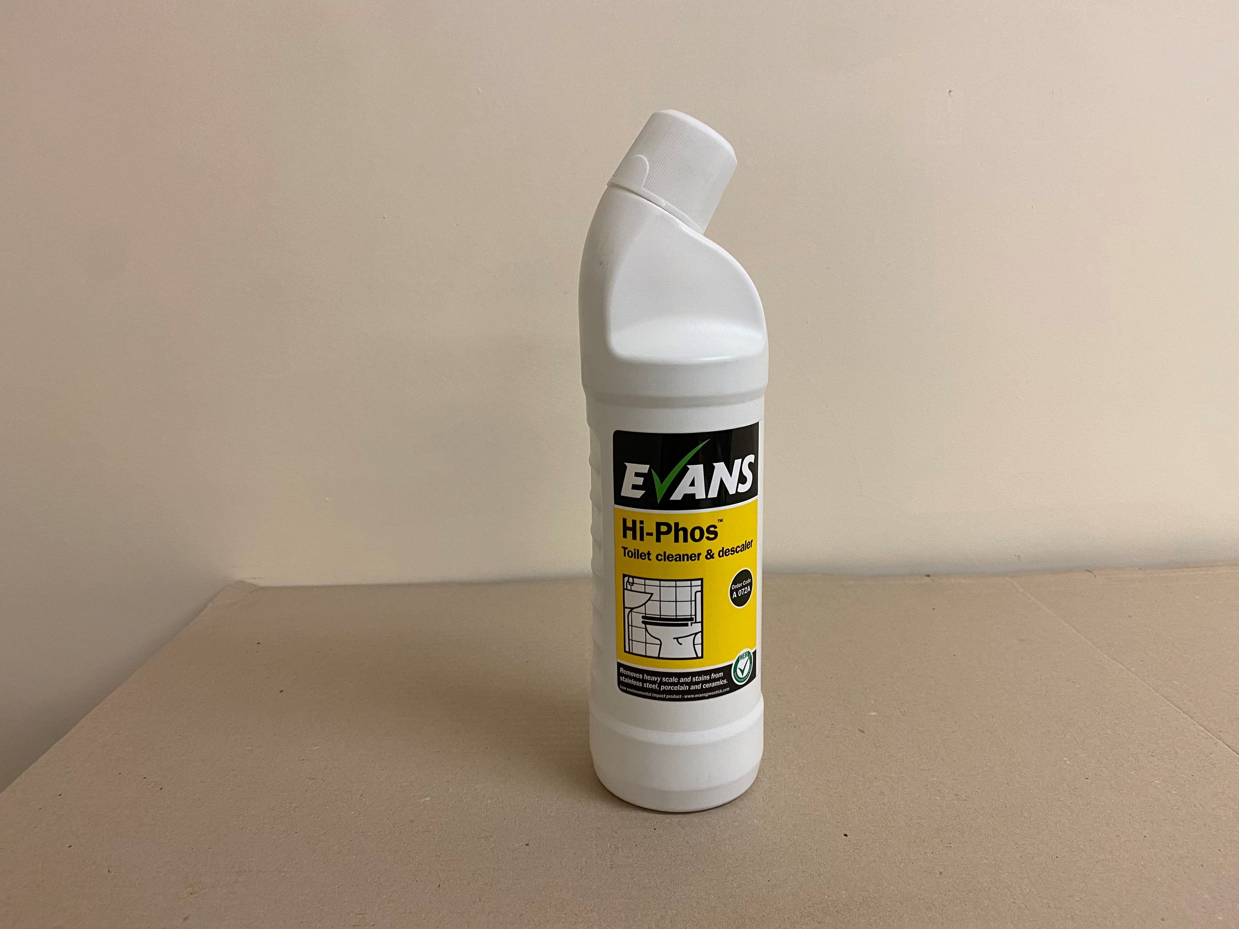 EVANS HIPHOS TOILET CLEANER & DESCALER 1 LTR Cleaning and Hygiene